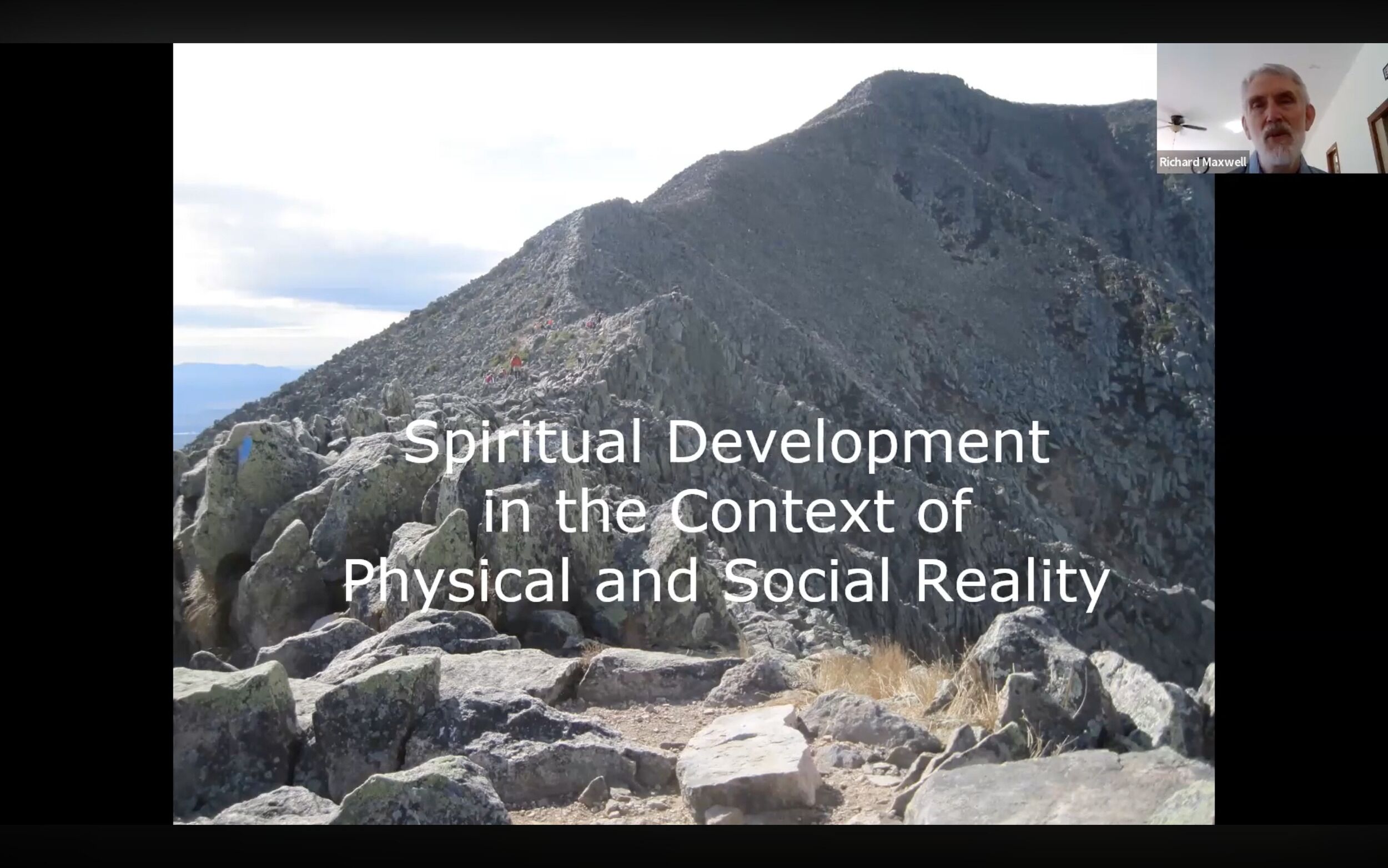 Spiritual Development in the Context of Physical and Social Reality